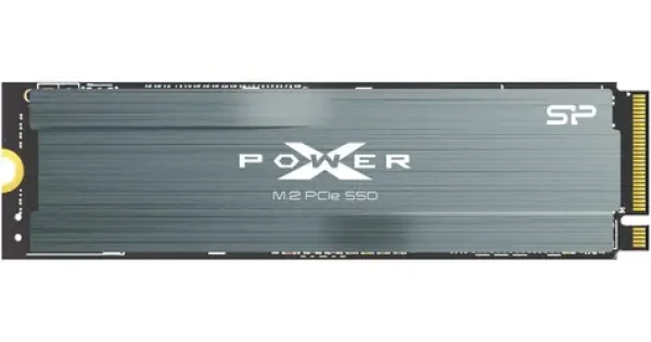 Silicon Power US75 Heatsink 2TB / M.2 NVMe 2280 / PCIe Gen4 / čtení: 7000MBps / zápis: 6500MBps (SP02KGBP44US75S5)
