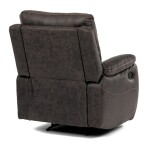 TV a relaxační křeslo s manuálním ovládáním, potah coffee látka v dekoru vintage