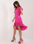 Dámské šaty DHJ SK 8921.21 tmavě růžová - Rue Paris one size