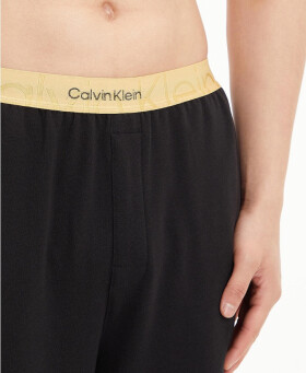 Pánské kalhoty na spaní QS6923E UB1 černá Calvin Klein černá