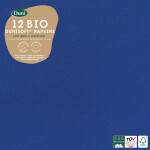 Ubrousek modrý Dunisoft® 40 x 40 cm Duni Ubrousek modrý Dunisoft® 40 x 40 cm Duni