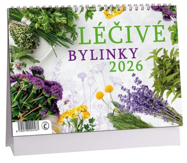 Stolní kalendář ARIA 2026 - Léčivé bylinky