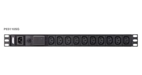 Aten PE0110S černá / PDU / 1U / 10x C13 / vstup C14 / 100-240V / 10A (PE0110SG-AT-G)