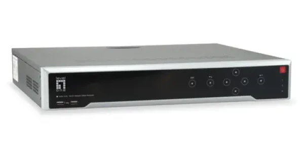 LevelOne NVR-1316 / NVR rekordér / pro 16 kamer / až 12 MPx / 4x HDD / HDMI / VGA (NVR-1316)