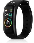 Niceboy X-fit Plus černá / Fitness náramek / OLED / Bluetooth / IP67 / Senzor srdečního tepu / Android 4.5 iOS 8.2 (xfit-plus)