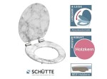 Schütte MARMOR STONE | MDF, Soft Close 4008431801940