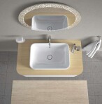 DURAVIT - Happy D.2 Plus Umyvadlová mísa zápustná 60x40 cm, bez přepadu, WonderGliss, bílá 23596000001