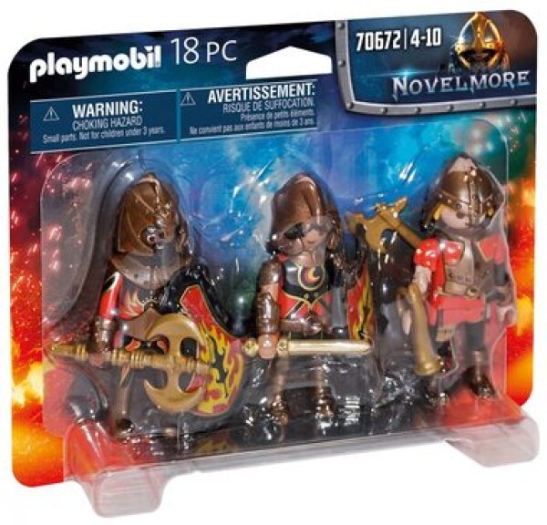 Playmobil Novelmore 70672 Trojice Burnhamských nájezdníků / od 4 let (70672-PL)