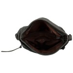 Trendy dámská koženková crossbody kabelka Hazel, šedá