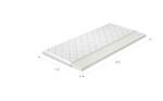 Topper T30 na matraci Rozměr: 80 x 200 cm, Potah: Hypoalergenní potah