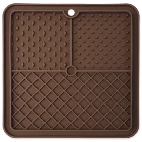 Epic Pet LickSnack Lízací podložka čtverec hnědá 20x20cm (444-292001)