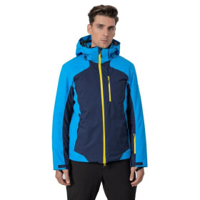 Pánská bunda H4Z22-KUMN010 modro-žlutá - 4F 3XL