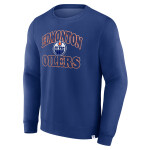 Fanatics Pánská Mikina Edmonton Oilers Fleece Crew Velikost: