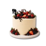 Dortisimo Zápich do dortu Dívka sedící černá