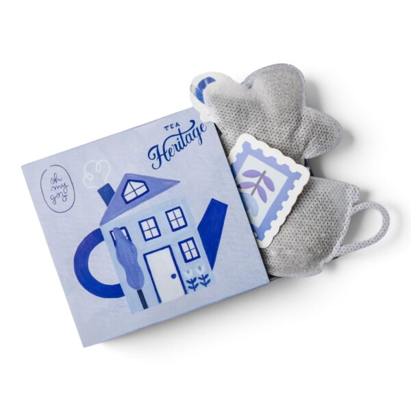 TEA HERITAGE Oh My Goz × Tea Heritage – sada 10 čajových sáčků, modrá barva