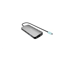 I-tec USB-C Metal Nano 3x Display (DP, HDMI and VGA) Docking Station, PD 100 W EDF_2108666