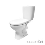 CERSANIT - WC KOMBI 613 ARTECO 010 3/5 NEW CLEANON + DUROPLAST SEDÁTKO SOFTCLOSE K667-052