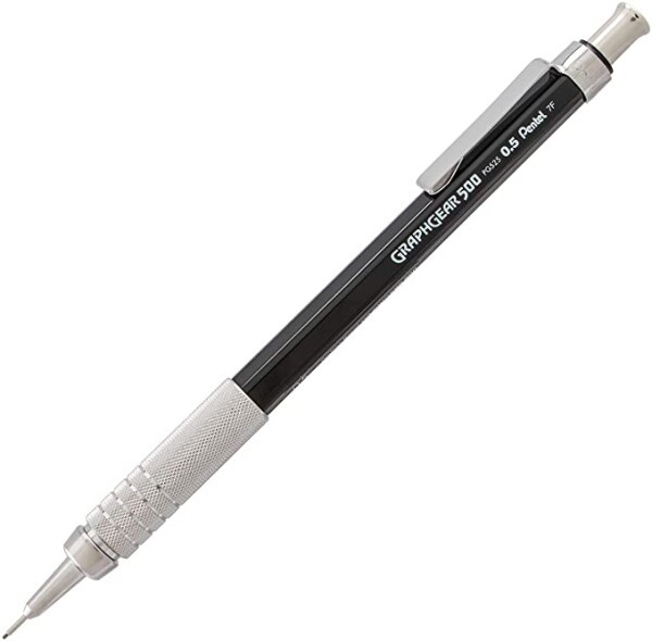 Pentel GraphGear 500 mikrotužka 0,5 mm černá