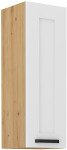 Horní skříňka Luna 30 G-90 1F Barva korpusu: Dub artisan, Barva dvířek: Clay Grey