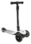 MOMI Koloběžka SAN šedá / Tříkolová balanční / LED kolečka / skládací rám / od 3 let (HULA0015)