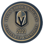 Mustang Puk Vegas Golden Knights NHL Gold Medallion