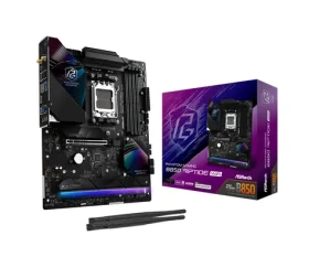 ASRock B850 Riptide WiFi / AMD B850 / DDR5 / SATA III / USB 3.2 / 2.5GLAN / Wi-Fi 7 / sc.AM5 / ATX (90-MXBQT-A0UAYZ)