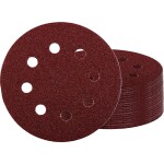 Einhell 492120 brusný papír pro excentrické brusky Zrnitost 80 (Ø x v) 125 mm x 13 cm 50 ks