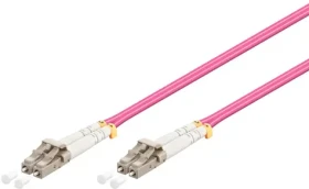 MicroConnect LC-LC 50 / 125µ / 0.3db / OM4 / 0.5m (FIB4404005P)