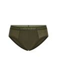 Pánské merino slipy ICEBREAKER Mens Anatomica Briefs, Dark Loden velikost: M