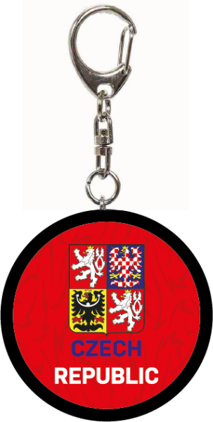 STŘÍDA SPORT Přívěsek minipuk státní znak červený CZ_AC100078987