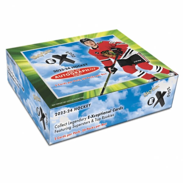 2023-2024 UD NHL Skybox E-X 2000 Hockey Hobby Box - hokejové karty