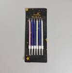 Dortisimo Svíčky Star růžové, modré a bílé (6 ks)