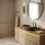 REA - Umyvadlo na desku ROYAL Olive Matt REA-U6372
