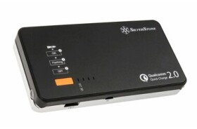 SilverStone SST-PB06BS Power banka Jump starter 10000mAh černá / QC 2.0 / 2x USB (SST-PB06BS)