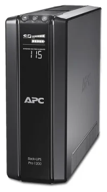 APC Back-UPS Pro BR1200G-GR / Záložní zdroj UPS / 1200VA / 720W / LCD / 6x zásuvka (BR1200G-GR)