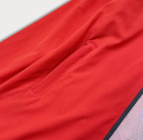Letní červená dámská bunda s podšívkou model 17144698 Červená S (36) - J.STYLE
