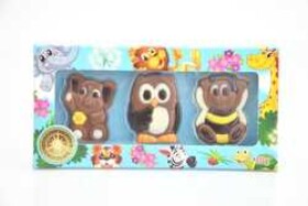 T-Severka Čokoládové figurky z mléčné belgické čokolády 30 g