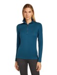 ICEBREAKER Wmns 260 Tech LS Half Zip, Atlantis (vzorek) velikost: S