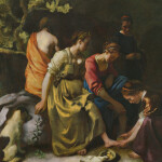 Nástěnný poznámkový kalendář 2026 NOTIQUE - Johannes Vermeer, 30 x 30 cm
