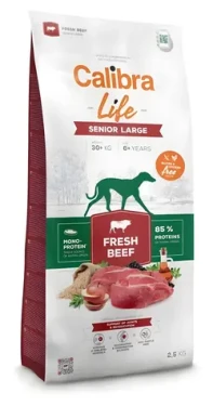 Calibra Life Senior Large Fresh Beef / Granule pro psy / hovězí / velká plemena / senior / 12 kg