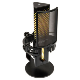Endgame Gear XSTRM Mikrofon stolní černá / USB-C / 3.5 mm jack / kondenzátorový (EGG-XST-BLK)