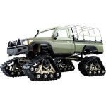 Amewi AMXRock RCX10BTS Scale Crawler Pick-Up mattgrün 1:10, RTR komutátorový 1:10 RC model auta elektrický Crawler RtR 2