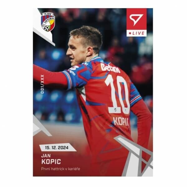 Fotbalová karta Chance Liga 2024-2025 - L-36 Jan Kopic