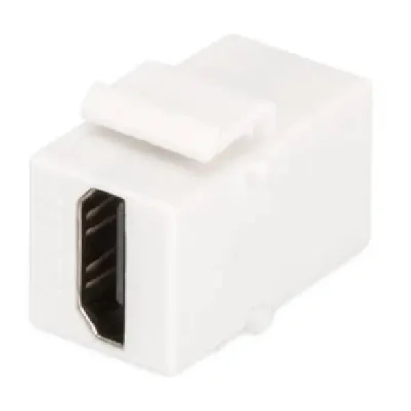Digitus HDMI Keystone modul bílá / Keystone modul / HDMI 2.0 / Bu/Bu (DN-93401)