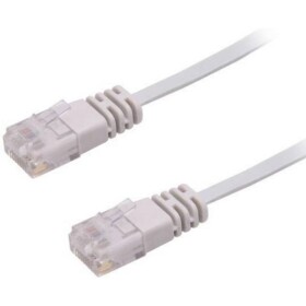 MicroConnect V-UTP610-FLAT RJ45 síťové kabely, propojovací kabely 10 m šedá 1 ks