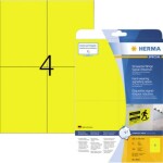 Herma 8016 Fóliové etikety 45.7 x 21.2 mm fólie, lesklá transparentní 1200 ks trvalé laserová tiskárna, kopírka, barevná