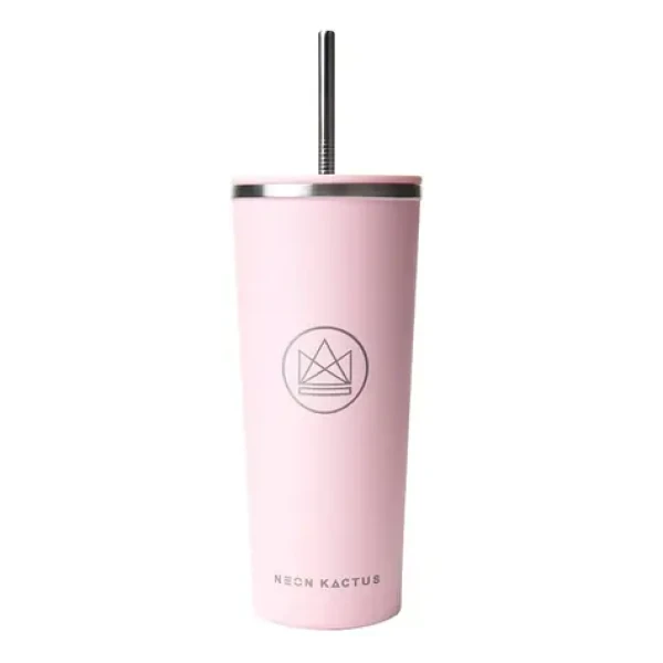 Neon Kactus Designový nerez pohár 710 ml růžová / 0.71 L / nerez / doprodej (IC2409)