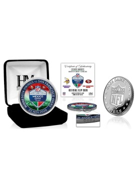 Mince NFL NFL 2026 Mexico City Game Vikings vs. 49ers Game Flip Coin