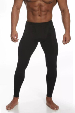 Pánské podvlékací kalhoty Authentic black - CORNETTE černá XXL