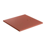 OMNIRES - AQUAROCK kompozitní sprchová vanička protiskluzová, 80 x 80 cm, terracotta mat AQUAROCK80-KTE